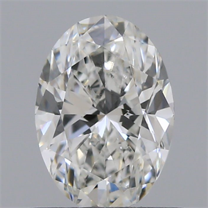 Foto Diamante Natural 0.70 quilates, Ovalado , Color F, claridad VS1 y certificado GIA de