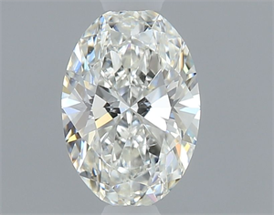Foto Diamante Natural 0.50 quilates, Ovalado , Color H, claridad SI2 y certificado GIA de