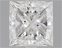 Natural Diamond 1.01 Carats, Princess with  Cut, F Color, VVS2 Clarity and Certified by GIA