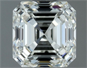 Natural Diamond 1.00 Carats, Asscher with  Cut, I Color, VVS2 Clarity and Certified by IGI