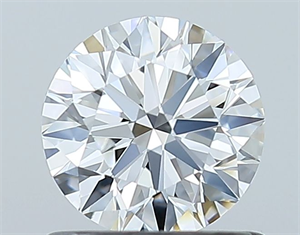 Picture of Natural Diamond 0.80 Carats, Round with Excellent Cut, E Color, IF Clarity and Certified by GIA