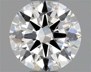 Picture of Natural Diamond 0.40 Carats, Round with Excellent Cut, F Color, VVS1 Clarity and Certified by GIA