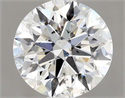 Natural Diamond 1.00 Carats, Round with Excellent Cut, H Color, SI2 Clarity and Certified by GIA