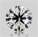 Natural Diamond 1.01 Carats, Round with Very Good Cut, J Color, VS2 Clarity and Certified by GIA