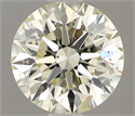 Diamante Natural 0.76 quilates, Redondo , Color K, claridad VS2 y certificado IGI