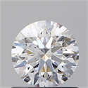 Natural Diamond 0.78 Carats, Round with Excellent Cut, D Color, SI1 Clarity and Certified by GIA