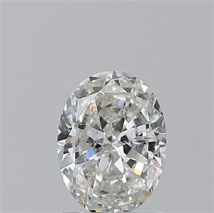 Picture of Natural Diamond 1.01 Carats, Oval with  Cut, G Color, SI2 Clarity and Certified by GIA
