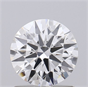 Del inventario de diamantes de laboratorio, 1.03 quilates, Redondo , Color E, claridad VVS1 y certificado IGI