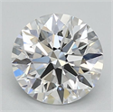 Lab Grown Diamond 1.06 Carats, Round with Ideal Cut, E Color, VS2 Clarity and Certified by IGI
