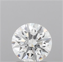 Lab Grown Diamond 1.23 Carats, Round with Ideal Cut, D Color, VS1 Clarity and Certified by IGI