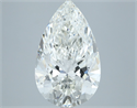 Natural Diamond 5.02 Carats, Pear with  Cut, G Color, SI1 Clarity and Certified by IGI