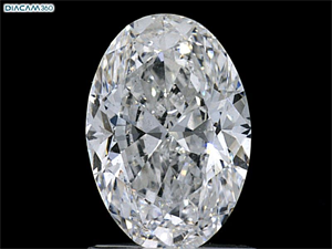 Foto Diamante Natural 1.50 quilates, Ovalado , Color E, claridad VS2 y certificado GIA de