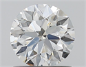Diamante Natural 0.90 quilates, Redondo , Color F, claridad SI1 y certificado GIA