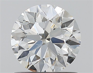 Foto Diamante Natural 0.90 quilates, Redondo , Color F, claridad SI1 y certificado GIA de