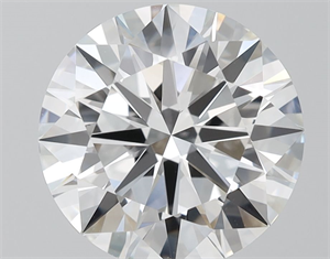 Picture of Lab Grown Diamond 4.72 Carats, Round with Ideal Cut, F Color, VVS1 Clarity and Certified by IGI