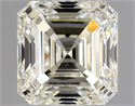 Natural Diamond 1.51 Carats, Asscher with  Cut, L Color, VS2 Clarity and Certified by GIA