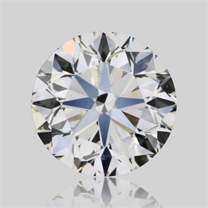 Picture of Natural Diamond 0.90 Carats, Round with Very Good Cut, I Color, SI1 Clarity and Certified by GIA