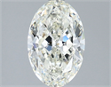 Natural Diamond 1.70 Carats, Oval with  Cut, I Color, VS1 Clarity and Certified by IGI