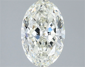 Picture of Natural Diamond 1.70 Carats, Oval with  Cut, I Color, VS1 Clarity and Certified by IGI