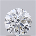 Lab Grown Diamond 0.82 Carats, Round with Ideal Cut, D Color, IF Clarity and Certified by IGI