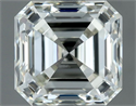 Diamante Natural 1.00 quilates, Asscher , Color J, claridad VVS2 y certificado IGI