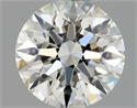 Diamante Natural 0.70 quilates, Redondo , Color H, claridad IF y certificado GIA