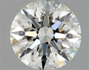Foto Diamante Natural 0.70 quilates, Redondo , Color H, claridad IF y certificado GIA de
