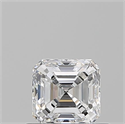 Diamante Natural 0.55 quilates, Asscher , Color E, claridad VVS2 y certificado GIA