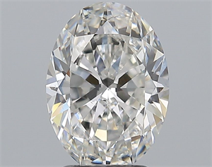 Picture of Natural Diamond 2.51 Carats, Oval with  Cut, F Color, VS2 Clarity and Certified by GIA