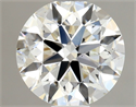 Natural Diamond 0.80 Carats, Round with Excellent Cut, I Color, SI1 Clarity and Certified by GIA