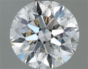 Picture of Natural Diamond 1.02 Carats, Round with Excellent Cut, I Color, VS2 Clarity and Certified by GIA