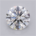 Lab Grown Diamond 1.50 Carats, Round with Ideal Cut, E Color, VS2 Clarity and Certified by IGI