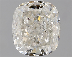 Foto Diamante Natural 1.39 quilates, Del cojín , Color L, claridad I3 y certificado GIA de