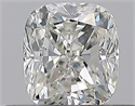 Natural Diamond 0.47 Carats, Cushion with  Cut, I Color, VS1 Clarity and Certified by GIA