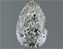 Natural Diamond 0.70 Carats, Pear with  Cut, K Color, VS2 Clarity and Certified by GIA