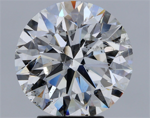 Picture of Natural Diamond 4.50 Carats, Round with Excellent Cut, G Color, SI2 Clarity and Certified by GIA