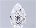 Natural Diamond 2.52 Carats, Pear with  Cut, D Color, VS1 Clarity and Certified by GIA