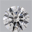 Natural Diamond 1.50 Carats, Round with Excellent Cut, G Color, VS2 Clarity and Certified by GIA