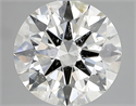 Diamante Natural 3.52 quilates, Redondo , Color K, claridad SI2 y certificado GIA