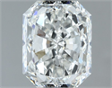 Natural Diamond 2.03 Carats, Radiant with  Cut, H Color, SI1 Clarity and Certified by GIA