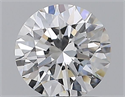 Natural Diamond 0.80 Carats, Round with Excellent Cut, D Color, VS2 Clarity and Certified by GIA