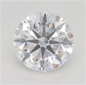 Lab Grown Diamond 5.01 Carats, Round with Ideal Cut, G Color, VVS2 Clarity and Certified by IGI