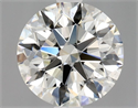 Diamante Natural 0.90 quilates, Redondo , Color J, claridad SI1 y certificado GIA