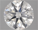 Natural Diamond 0.90 Carats, Round with Excellent Cut, E Color, SI1 Clarity and Certified by GIA