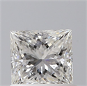 Natural Diamond 0.73 Carats, Princess with  Cut, G Color, VS1 Clarity and Certified by GIA