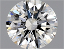 Diamante Natural 0.51 quilates, Redondo , Color H, claridad VVS1 y certificado GIA