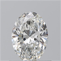 Natural Diamond 0.69 Carats, Oval with  Cut, G Color, VS1 Clarity and Certified by GIA