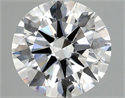 Del inventario de diamantes de laboratorio, 2.99 quilates, Redondo , Color D, claridad SI1 y certificado IGI