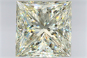 Diamante Natural 1.31 quilates, Princesa , Color L, claridad VVS1 y certificado GIA