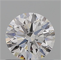 Diamante Natural 0.70 quilates, Redondo , Color D, claridad VS1 y certificado GIA